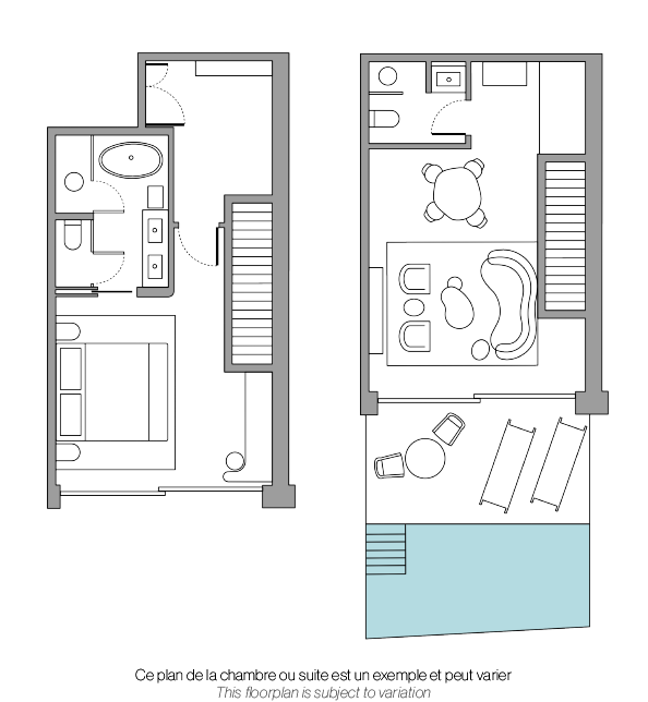 The Maybourne Riviera - Infinity Pool Duplex Suite (Duplex Pool Suite) furniture.png